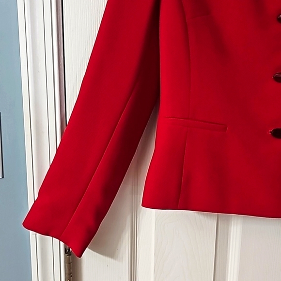 2PC LeSuit Suit Set Blazer Skirt Elegant Wear Office Wear Career Wedding - Picture 5 of 16